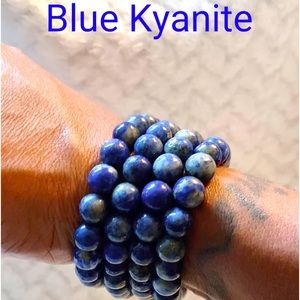 Blue Kyanite Crystal Bracelet
